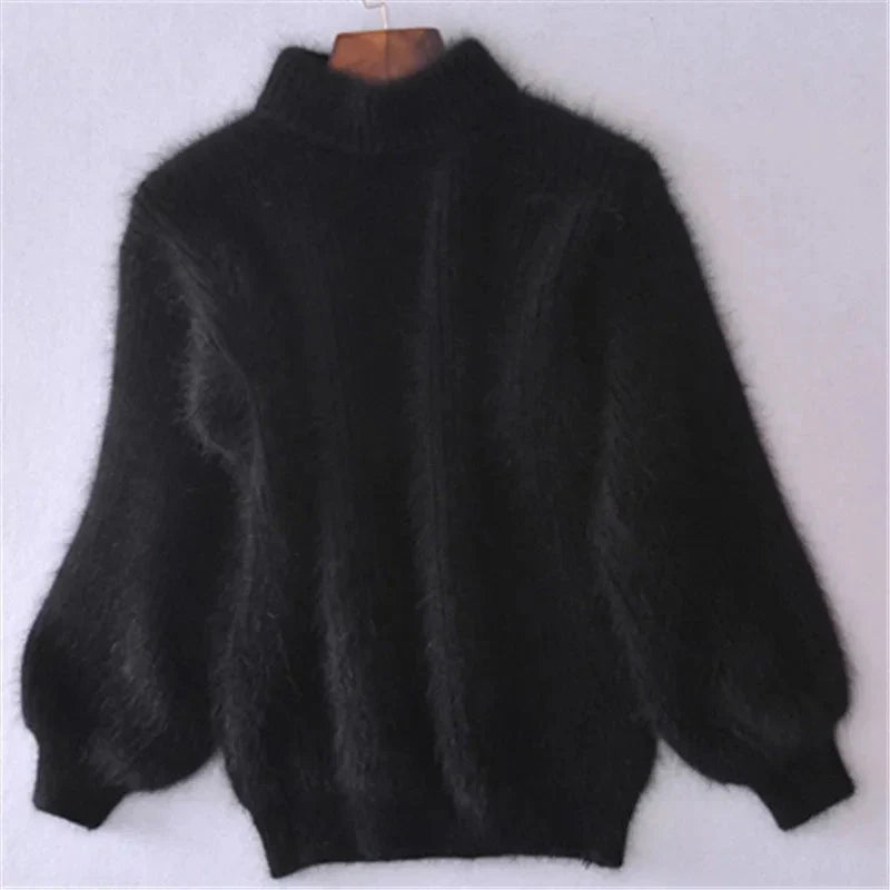 Pull Doux et Fluffy Femme | Confort et Style Décontracté