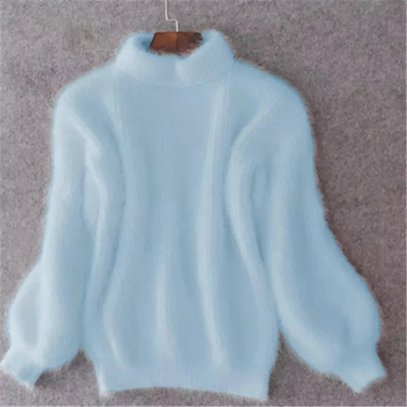Pull Doux et Fluffy Femme | Confort et Style Décontracté