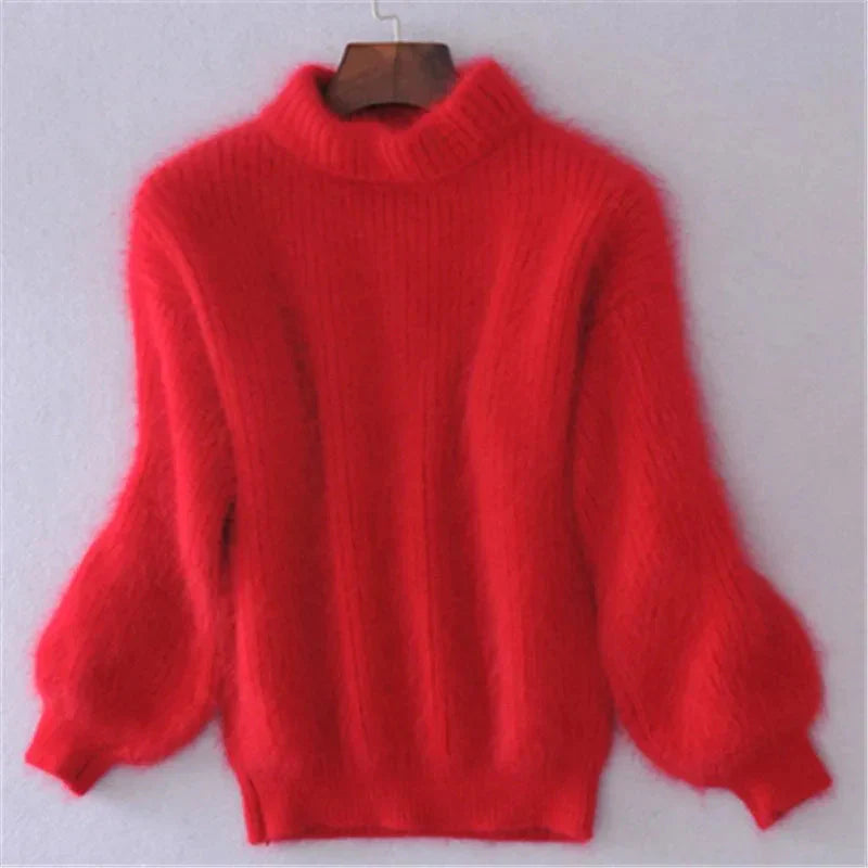 Pull Doux et Fluffy Femme | Confort et Style Décontracté