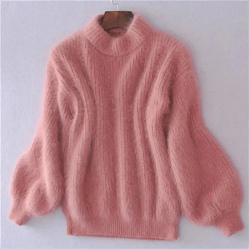Pull Doux et Fluffy Femme | Confort et Style Décontracté