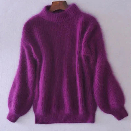 Pull Doux et Fluffy Femme | Confort et Style Décontracté