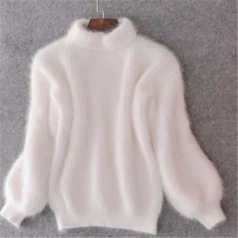 Pull Doux et Fluffy Femme | Confort et Style Décontracté