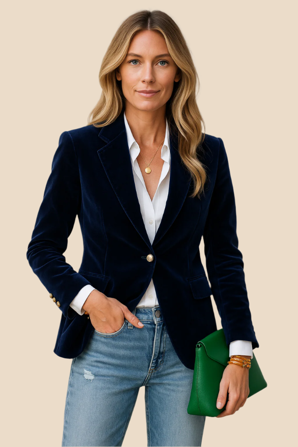 Blazer Femme en Velours | Élégance et Style