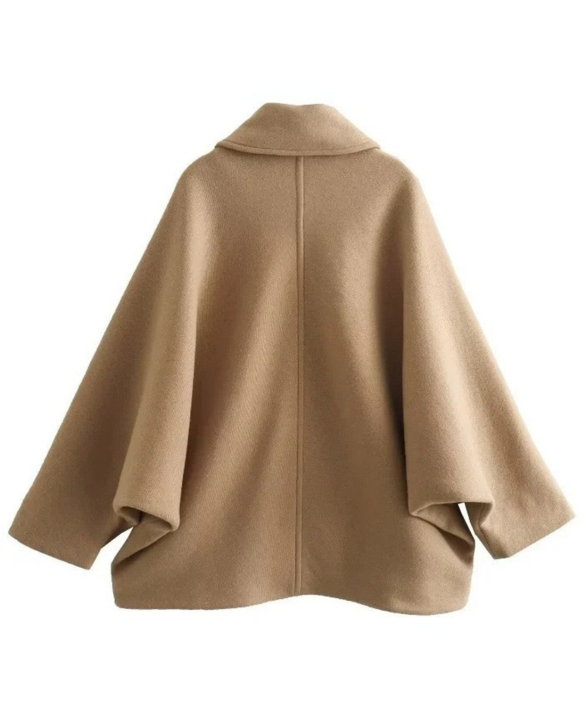 Suzanne | Manteau Oversize en Laine avec Boutons pour Femmes