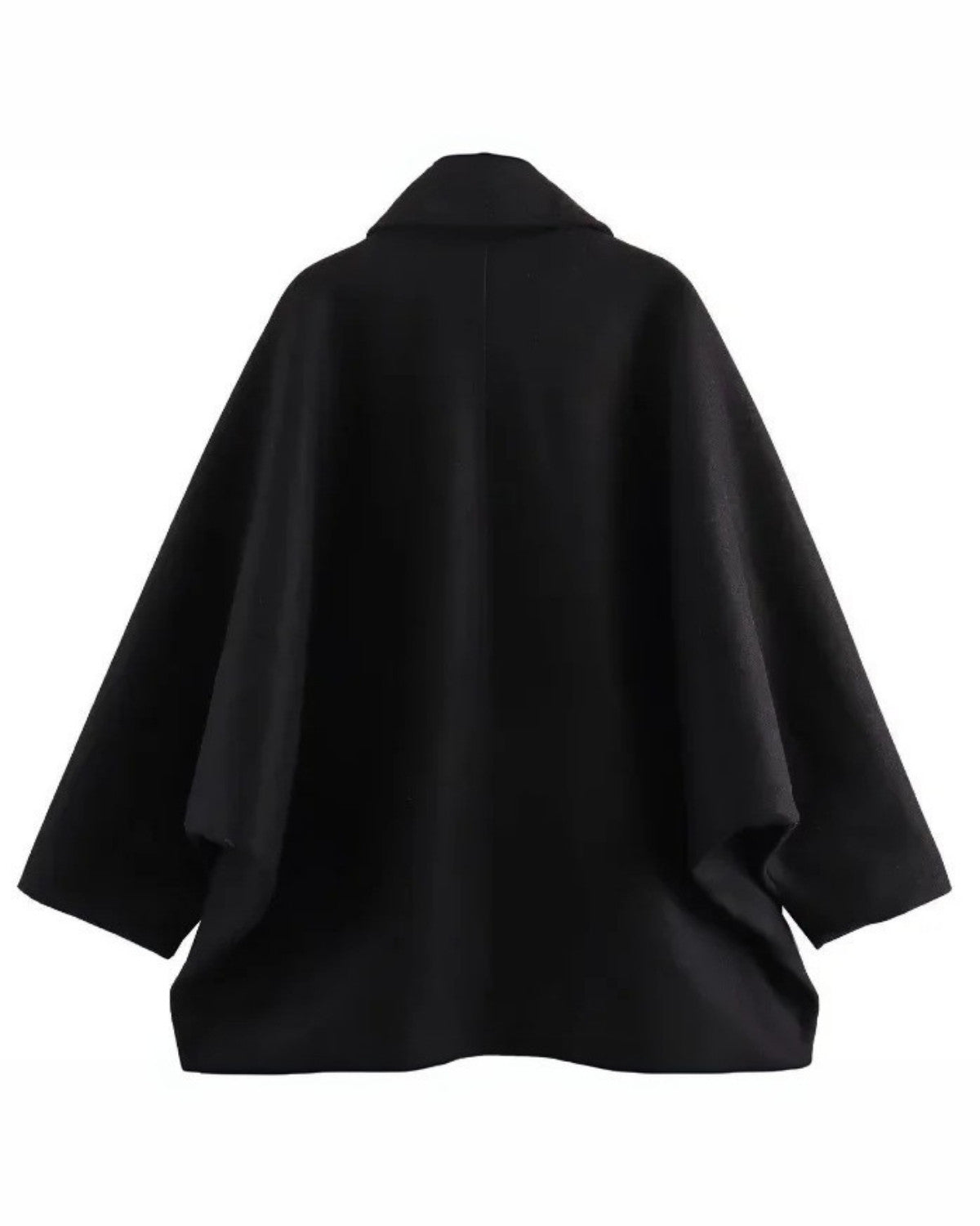 Suzanne | Manteau Oversize en Laine avec Boutons pour Femmes
