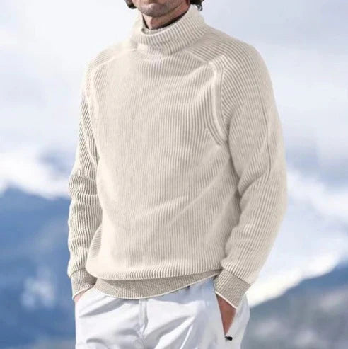Pull Homme Col Roulé en Cachemire | Douceur, Élégance et Confort