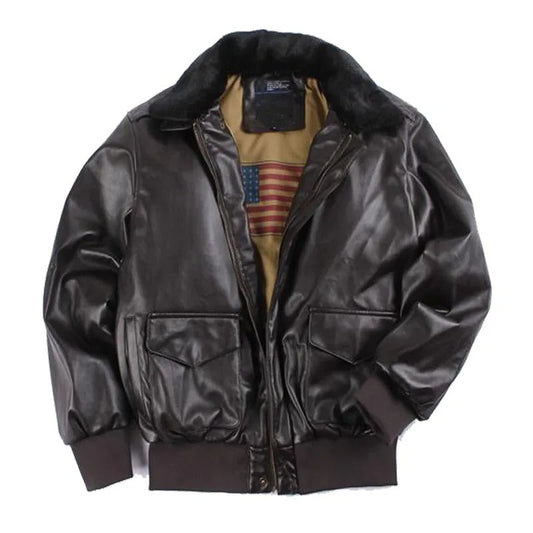 Veste Homme Vintage Effet Cuir | Tissu Durable et Style Rétro