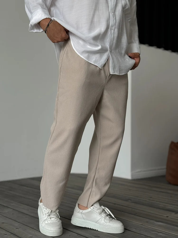 Ribbed Jogger Homme | Confort et Style Décontracté