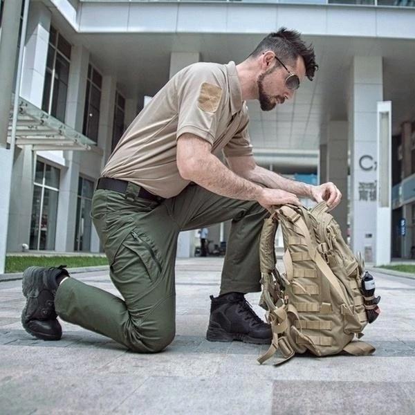 Pantalon Homme Outdoor Imperméable | Confort, Résistance et Poches Cargo Pratiques