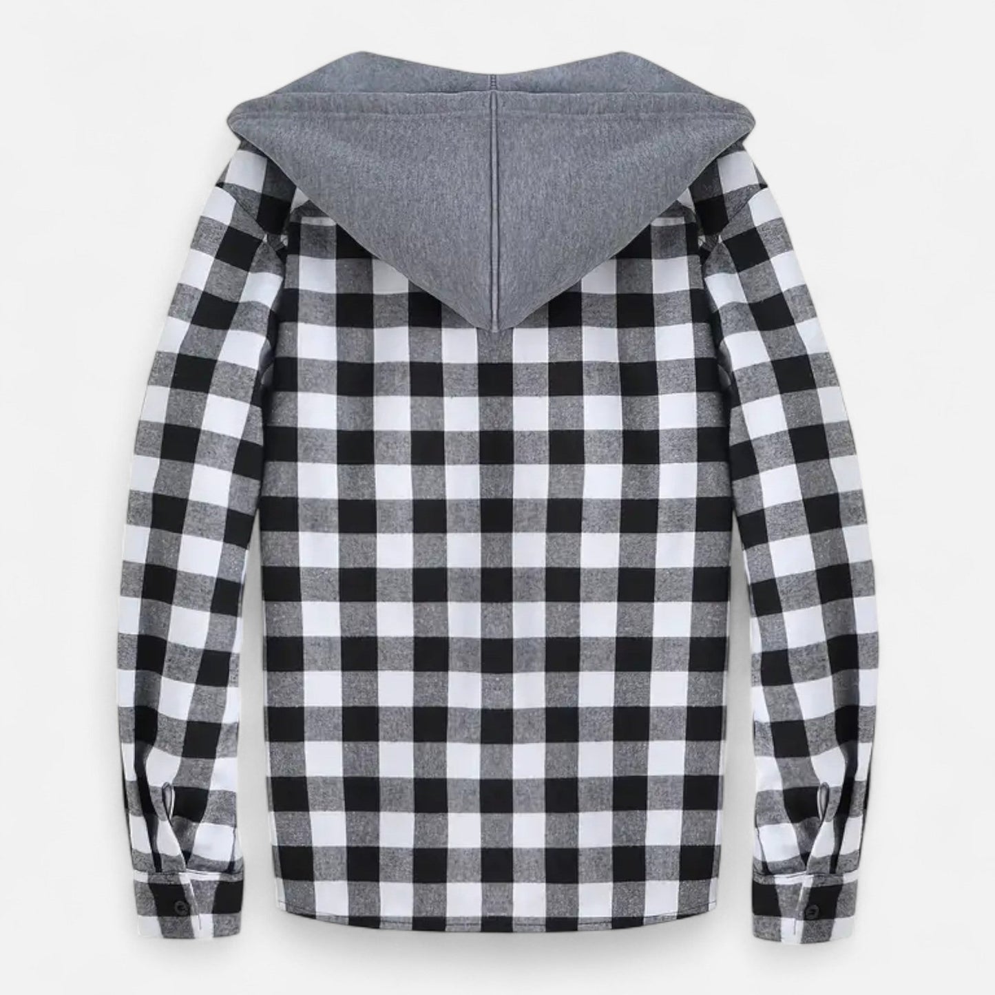 Button-Up Hooded Sweater Homme | Pull à Capuche Boutonné | Élégance Décontractée & Chaleur Intemporelle