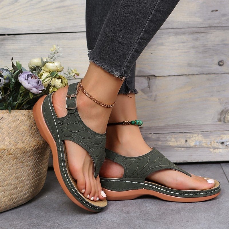 Sandales Orthopédiques Élégantes – Confort & Soutien au Quotidien