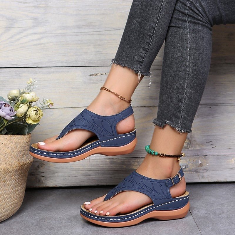 Sandales Orthopédiques Élégantes – Confort & Soutien au Quotidien