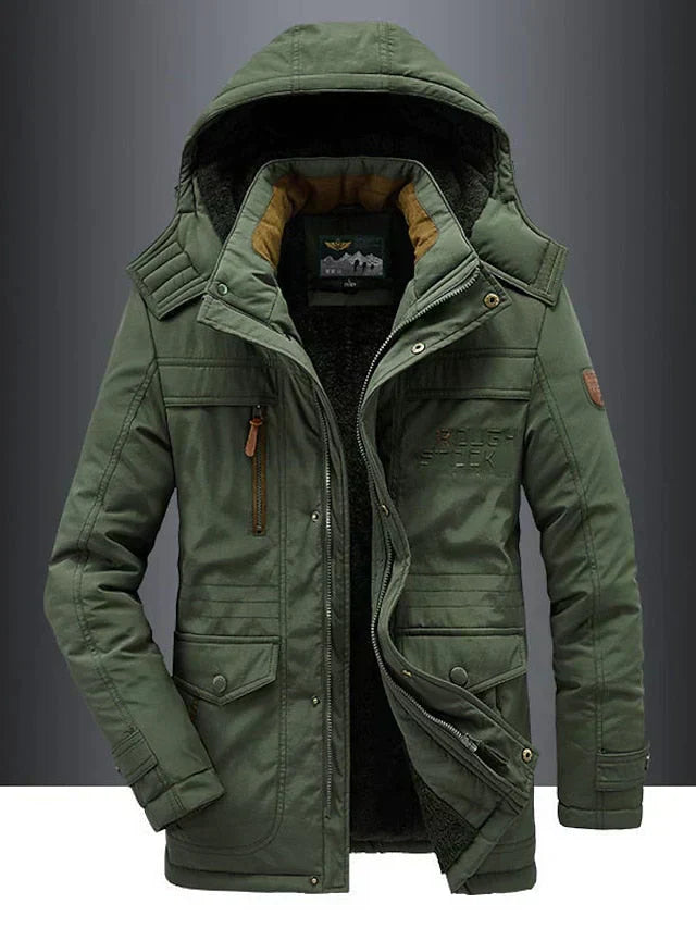 Parka d’Hiver Homme Doublée  Chaleur & Protection Totale