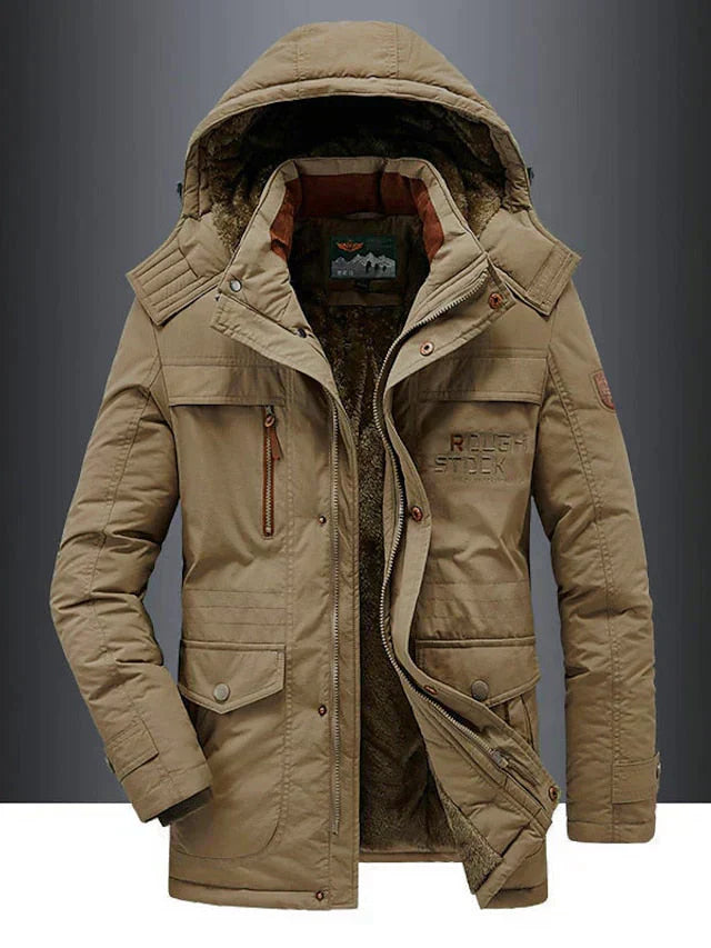 Parka d’Hiver Homme Doublée  Chaleur & Protection Totale