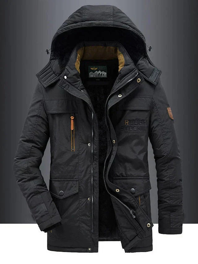 Parka d’Hiver Homme Doublée  Chaleur & Protection Totale