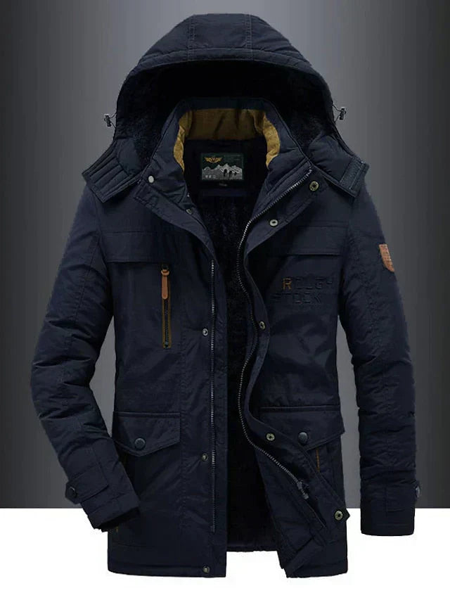 Parka d’Hiver Homme Doublée  Chaleur & Protection Totale