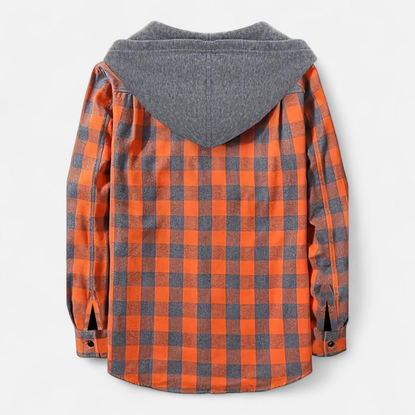 Button-Up Hooded Sweater Homme | Pull à Capuche Boutonné | Élégance Décontractée & Chaleur Intemporelle