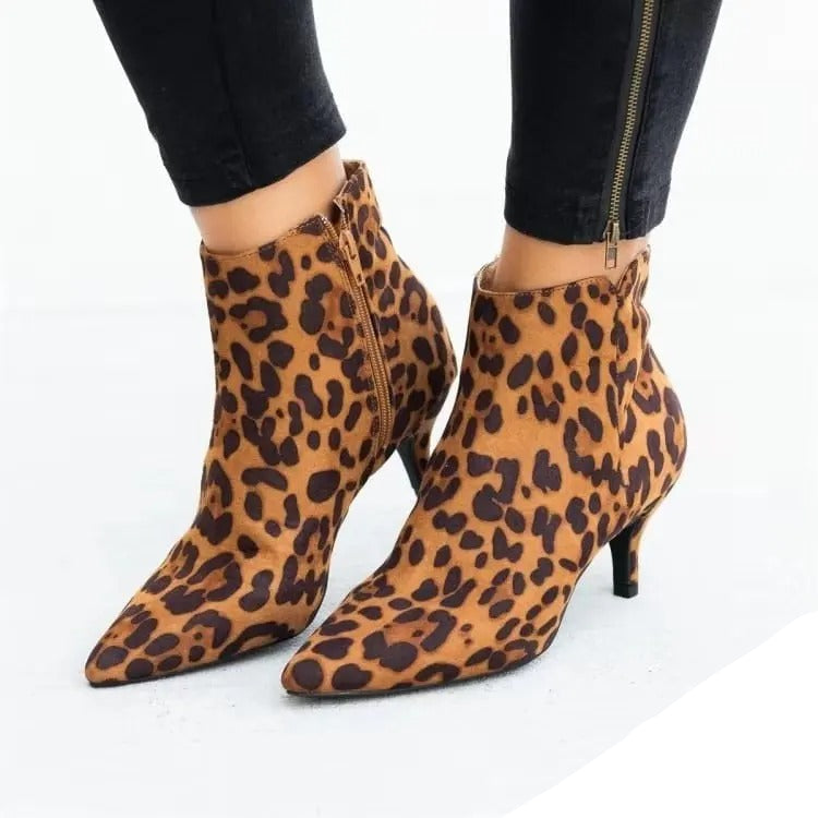 Antoinette | Bottines à Talons Pointus Élégantes pour Femme