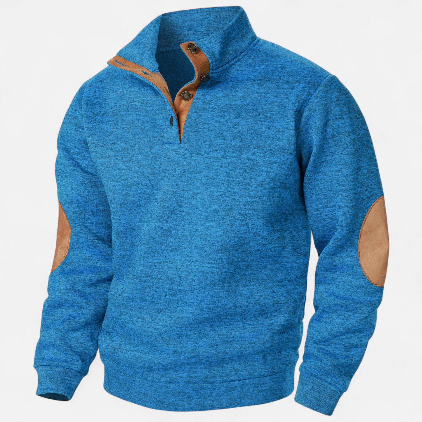 Men’s Knitted Sweater | Pull Homme à Col Montant | Élégance Héritage & Confort Moderne