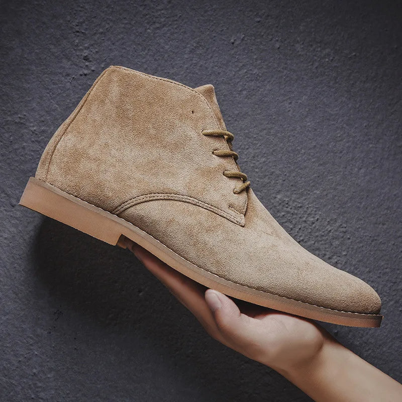 Bottes Homme Desert à Lacets | Style Élégant et Confort Quotidien