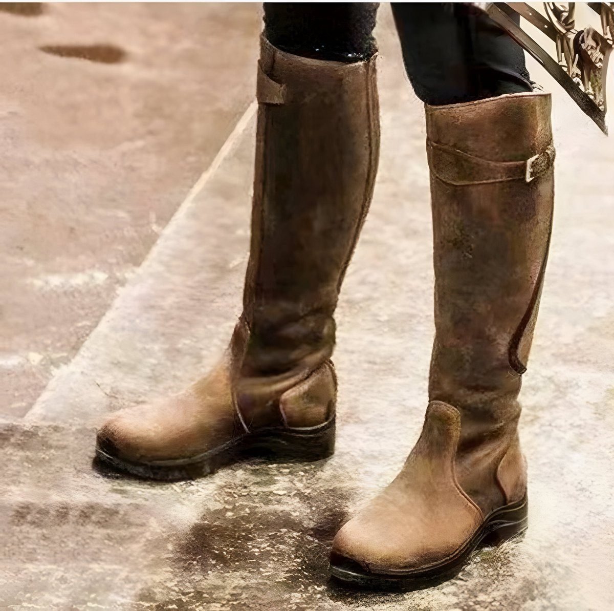 Bottes femme | Bottes hautes à hauteur du genou dans un style équestre classique
