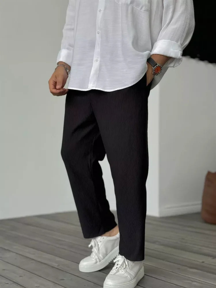 Ribbed Jogger Homme | Confort et Style Décontracté