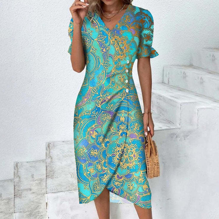 Robe d’Été Élégante pour Femme – Fraîcheur & Style Ensoleillé