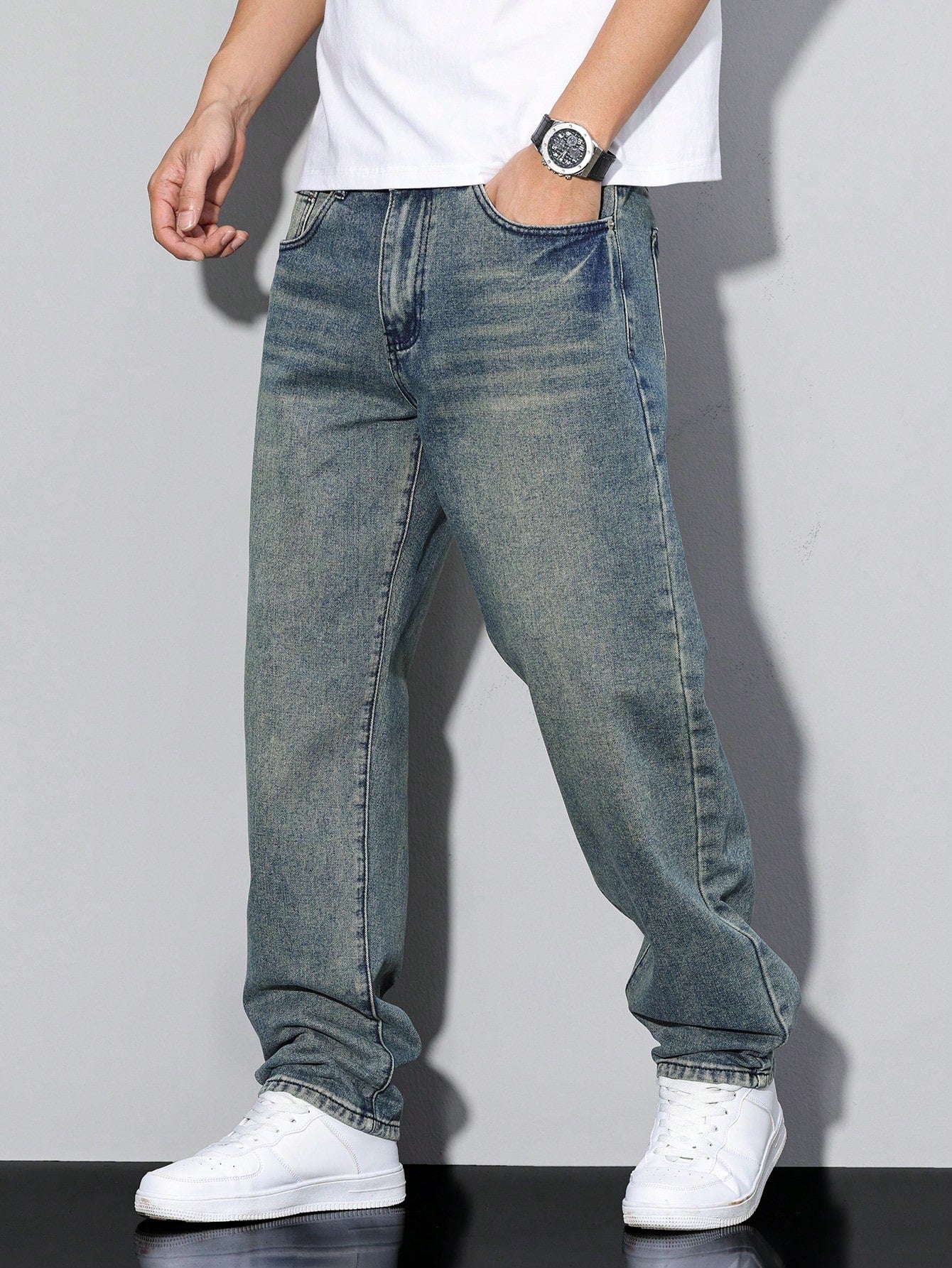 Jean Homme Regular Fit Casual | Confort Quotidien et Style Polyvalent