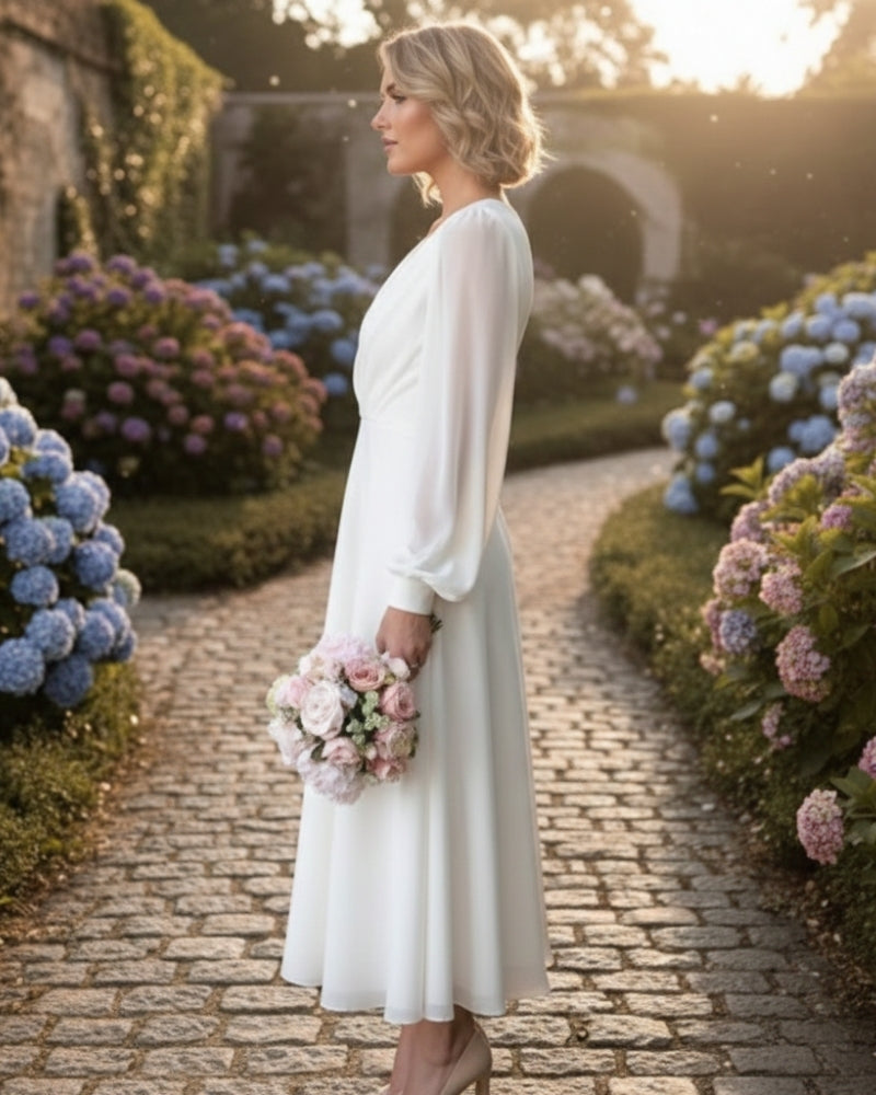 Robe de Soirée Midi pour Femme – Élégance pour Occasions Festives