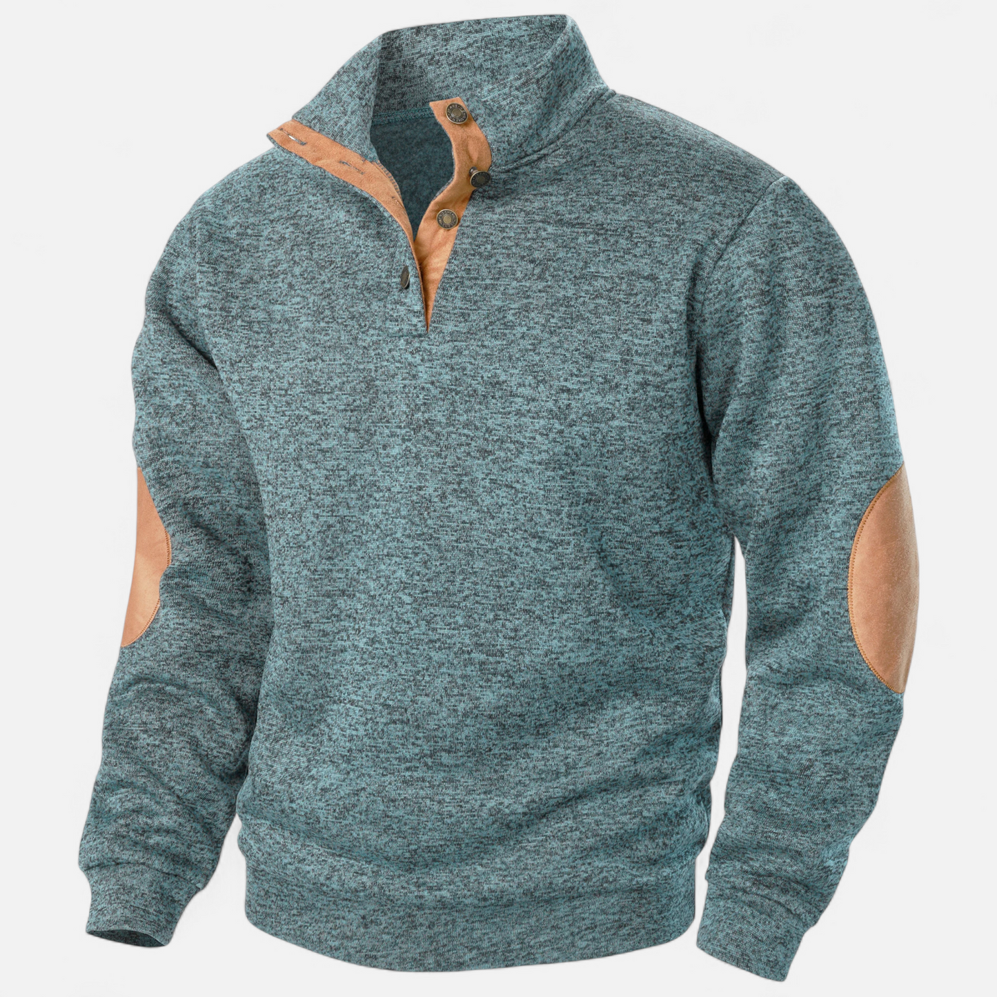 Men’s Knitted Sweater | Pull Homme à Col Montant | Élégance Héritage & Confort Moderne
