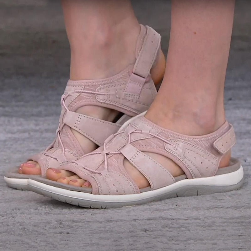 Sandales confort à coupe ouverte – Confortables, légères & polyvalentes