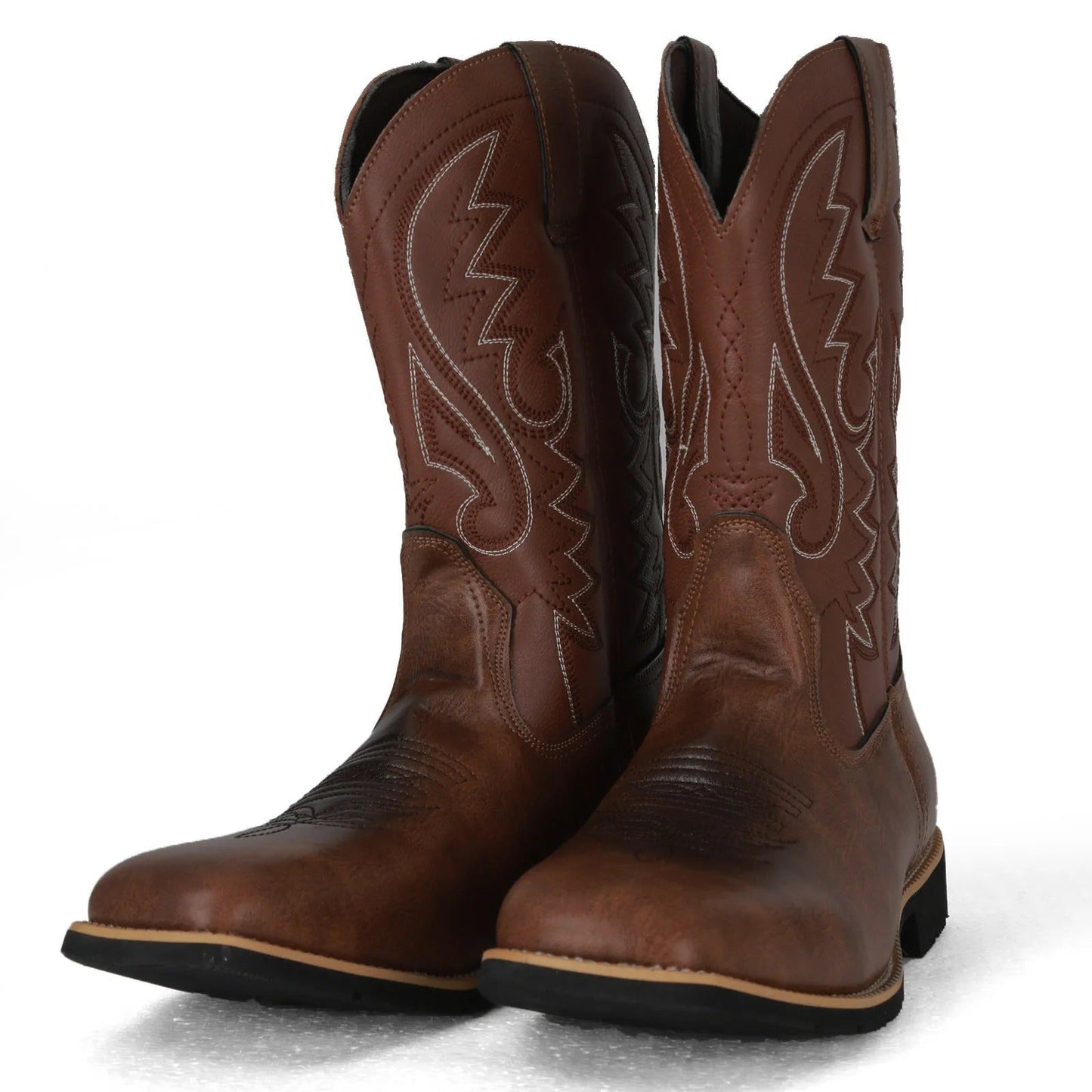 Bottes Cowboy Homme | Style Western Classique & Bout Carré