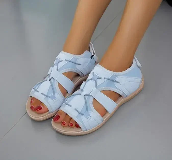 Sandales confort à coupe ouverte – Confortables, légères & polyvalentes