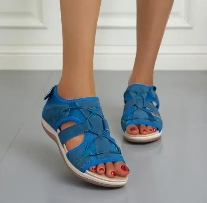 Sandales confort à coupe ouverte – Confortables, légères & polyvalentes