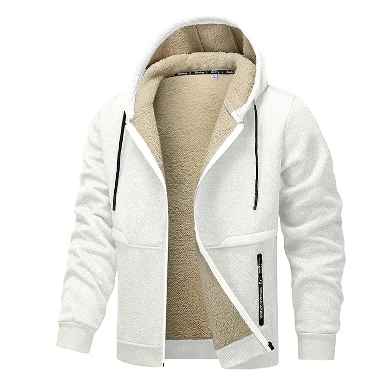 Ralph | Hoodie Homme Douceur Fleece avec Capuche et Fermeture Zippée
