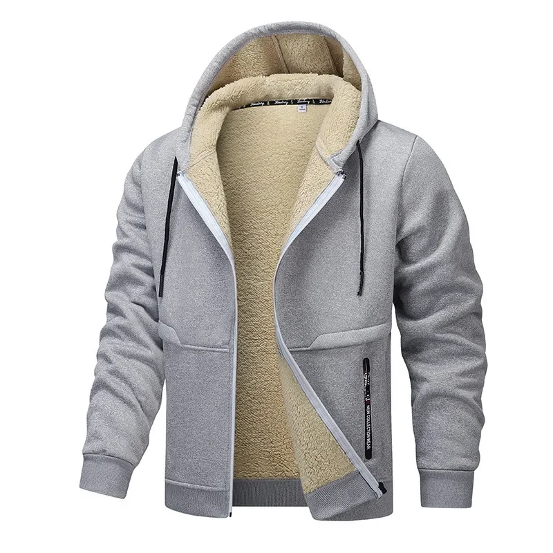 Ralph | Hoodie Homme Douceur Fleece avec Capuche et Fermeture Zippée