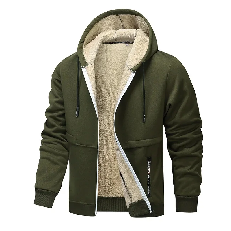Ralph | Hoodie Homme Douceur Fleece avec Capuche et Fermeture Zippée
