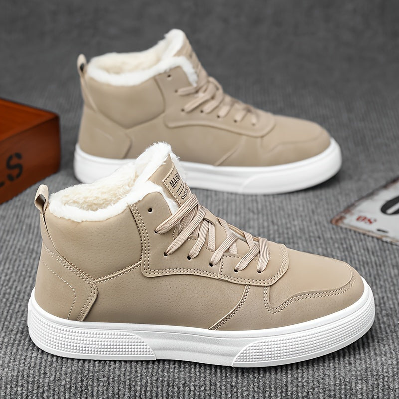 Orven | Chaussures Hiver Homme Hautes avec Lacets et Doublure Chaude