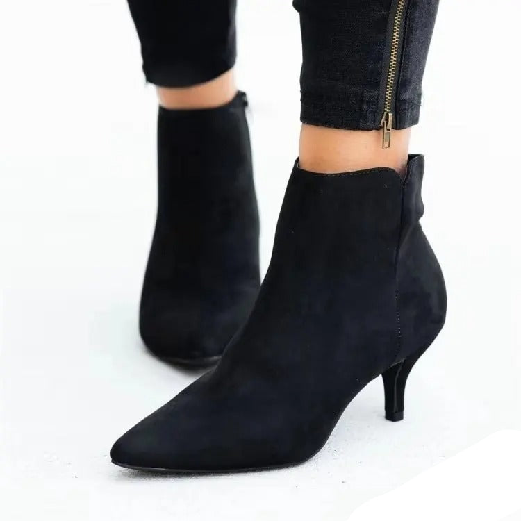 Antoinette | Bottines à Talons Pointus Élégantes pour Femme