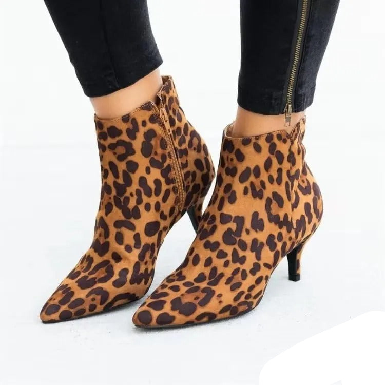 Antoinette | Bottines à Talons Pointus Élégantes pour Femme