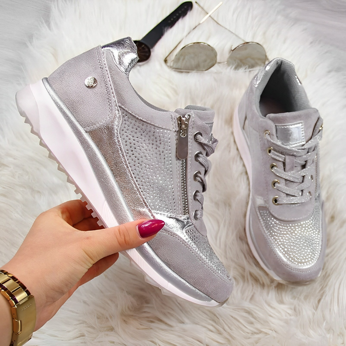 Sneakers Respirants – Confort Actif & Soutien Quotidien