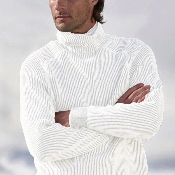 Pull Homme Col Roulé en Cachemire | Douceur, Élégance et Confort