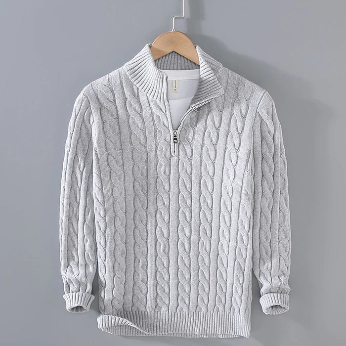 Pull en laine classique pour homme – Chaud, Confortable & Intemporel
