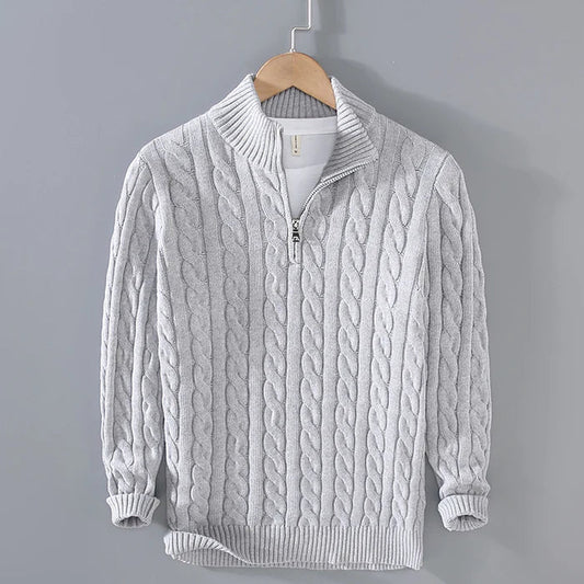 Pull en laine classique pour homme – Chaud, Confortable & Intemporel