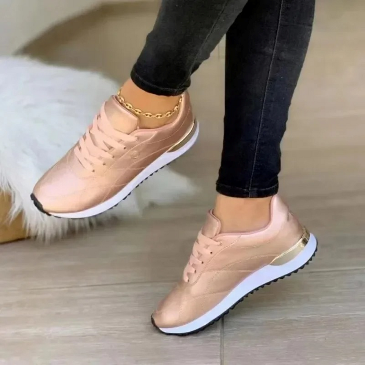 Sneakers légères à silhouette fine – Confortables, modernes & polyvalentes