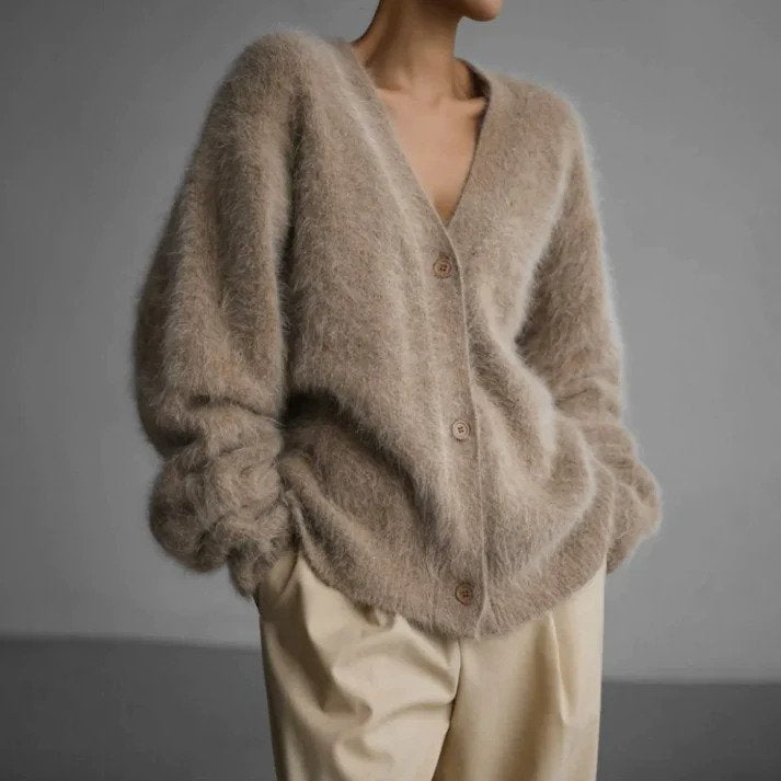 Cardigan d’Hiver Femme | Tricot Chaud et Confortable