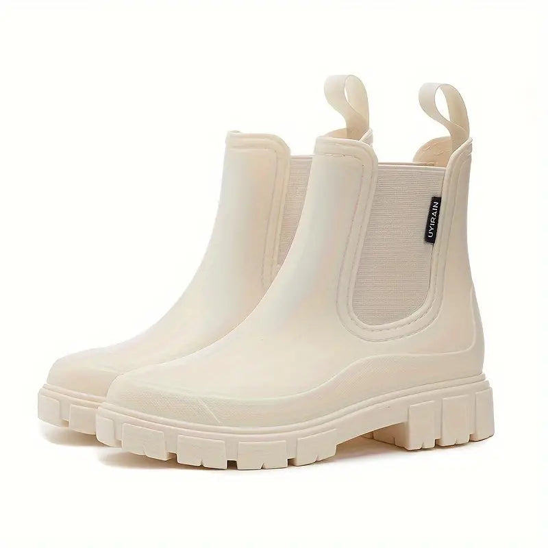 Chelsea Boots Femme Robustes et Étanches