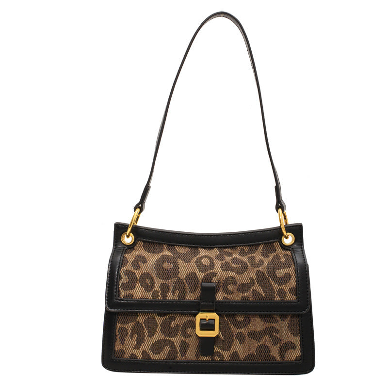 Bérénice | Sac bandoulière femme imprimé léopard élégant et tendance
