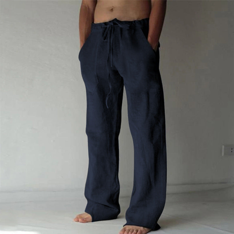 Pantalon en Lin Décontracté – Confort Léger & Style Intemporel