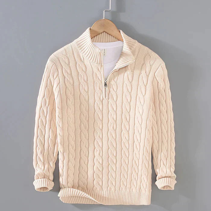 Pull en laine classique pour homme – Chaud, Confortable & Intemporel